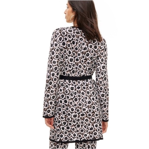 Diane von Furstenberg x Target Poppy Sweater Wrap Top Knit Long Sleeve Size XXS - Picture 2 of 6